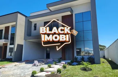 Casa em condomínio fechado com 3 quartos à venda na rua dos pintassilgos, 130, aviação, são josé dos pinhais por r$ 1.799.000