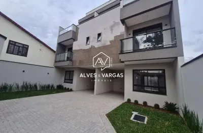 Casa em condomínio fechado com 3 quartos à venda na rua rodolpho senff, 1001, jardim das américas, curitiba por r$ 1.047.000