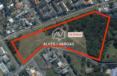 Terreno à venda na rua dona sazá lattes, 271, uberaba, curitiba, 18470 m2 por r$ 14.900.000