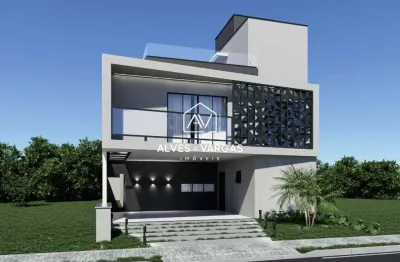 Casa em condomínio fechado com 3 quartos à venda na rua antônio zaramella, 1615, colônia rio grande, são josé dos pinhais por r$ 1.275.000