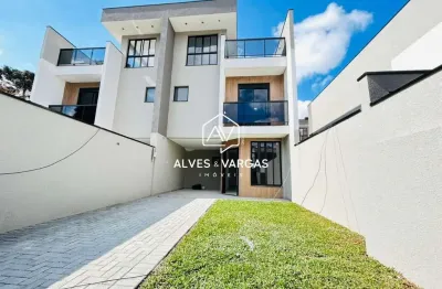 Casa com 3 quartos à venda na travessa ferreira, 52, uberaba, curitiba por r$ 870.000