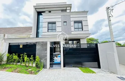 Casa em condomínio fechado com 3 quartos à venda na rua santa brígida, 88, uberaba, curitiba por r$ 1.290.000