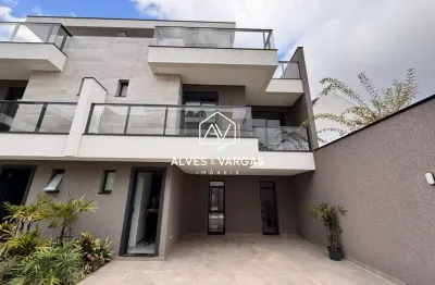Casa em condomínio fechado com 3 quartos à venda na rua visconde de caravelas, 161, jardim das américas, curitiba por r$ 1.180.000