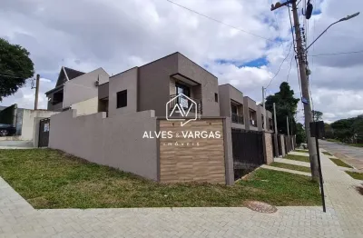 Casa com 3 quartos à venda na rua aleixo bettega, 408, novo mundo, curitiba por r$ 850.000