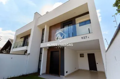 Casa com 3 quartos à venda na rua coronel alfredo ferreira da costa, 927, jardim das américas, curitiba por r$ 1.196.000