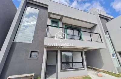 Casa em condomínio fechado com 3 quartos à venda na rua antônio brandalize, 278, uberaba, curitiba por r$ 699.000