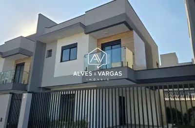 Casa com 3 quartos à venda na rua joão batista follador, 30, afonso pena, são josé dos pinhais por r$ 899.000