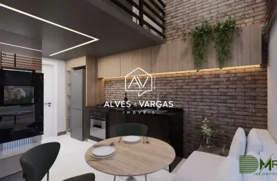 Loft com 1 quarto à venda na rua joaquim amaral, 580, jardim das américas, curitiba por r$ 332.000