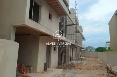 Casa em condomínio fechado com 3 quartos à venda na rua desembargador arthur leme, 176, bacacheri, curitiba por r$ 850.000