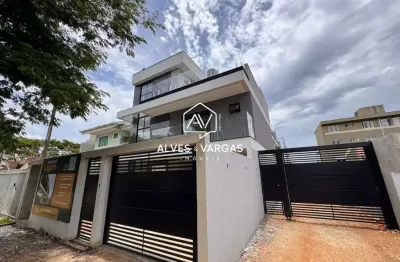 Casa com 3 quartos à venda na rua desembargador arthur leme, 176, bacacheri, curitiba por r$ 1.450.000
