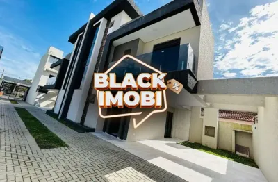 Casa em condomínio fechado com 3 quartos à venda na rua jorge de poli, 113, xaxim, curitiba por r$ 780.000