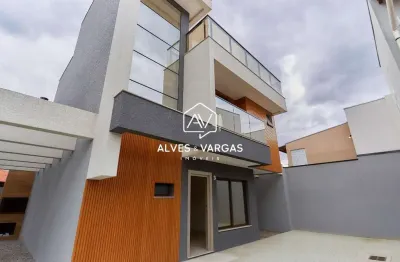 Casa em condomínio fechado com 3 quartos à venda na frei fabiano de cristo, 512, jardim das américas, curitiba por r$ 1.290.000