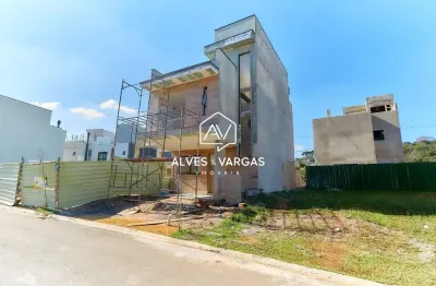 Casa em condomínio fechado com 3 quartos à venda na rua irma schreiner maran, 503, santa cândida, curitiba por r$ 1.350.000