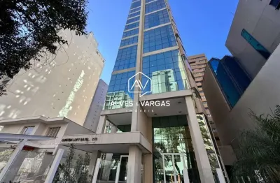 Apartamento com 2 quartos à venda na rua pasteur, 273, batel, curitiba por r$ 1.190.000
