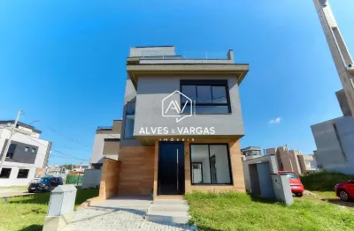 Casa em condomínio fechado com 3 quartos à venda na rua irma schreiner maran, 503, santa cândida, curitiba por r$ 1.290.000