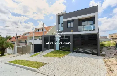 Casa com 3 quartos à venda na rua mário bueno sobrinho, 57, uberaba, curitiba por r$ 890.000