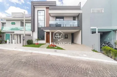 Casa em condomínio fechado com 4 quartos à venda na rua adão lauro vargas, 13, uberaba, curitiba por r$ 1.690.000