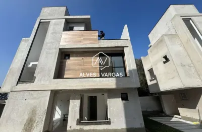 Casa em condomínio fechado com 3 quartos à venda na rua henrique martins torres, 1487, boqueirão, curitiba por r$ 849.000