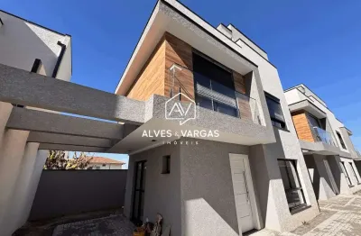 Casa em condomínio fechado com 3 quartos à venda na benedito calixto, 182, uberaba, curitiba por r$ 759.850