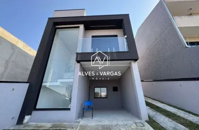 Casa com 3 quartos à venda na rua abrão winter, 770, xaxim, curitiba por r$ 739.000