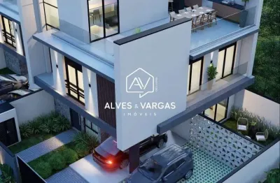 Casa com 3 quartos à venda na rua itacolomi, 1516, portão, curitiba por r$ 1.590.000