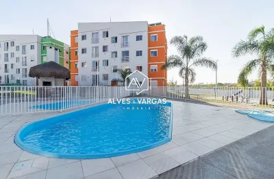 Apartamento com 2 quartos para alugar na rua dos lírios, 985, afonso pena, são josé dos pinhais por r$ 1.200