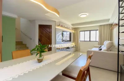 Casa em condomínio fechado com 3 quartos à venda na rua capitão leônidas marques, 1507, uberaba, curitiba por r$ 830.000