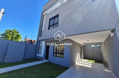 Casa em condomínio fechado com 3 quartos à venda na sargento tadeu czocher, 139, uberaba, curitiba por r$ 950.000