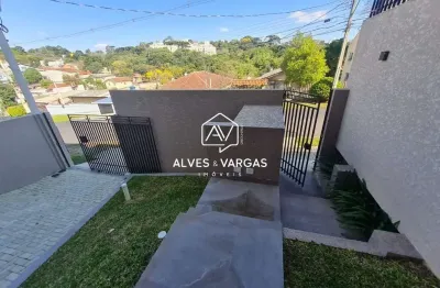 Casa com 3 quartos à venda na comendador david dos santos pacheco, 18, vista alegre, curitiba por r$ 1.060.000
