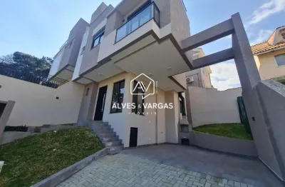 Casa com 3 quartos à venda na comendador david dos santos pacheco, 18, vista alegre, curitiba por r$ 1.290.000