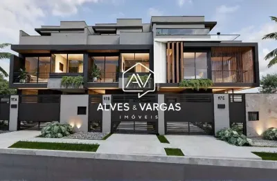 Casa com 3 quartos à venda na rua joão tschannerl, 97, vista alegre, curitiba por r$ 1.390.000
