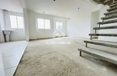 Cobertura com 3 quartos à venda na rua rio piraquara, 955, weissópolis, pinhais por r$ 540.000