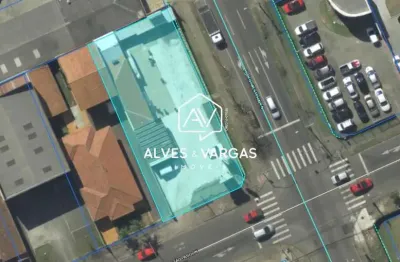 Terreno comercial à venda na rua desembargador westphalen, 3030, rebouças, curitiba, 663 m2 por r$ 1.700.000
