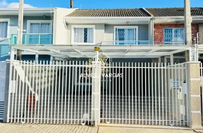 Casa com 3 quartos à venda na rua miguel bakum, 219, guabirotuba, curitiba por r$ 599.000