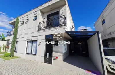 Casa em condomínio fechado com 3 quartos à venda na rua frederico maurer, 2395, boqueirão, curitiba por r$ 890.000