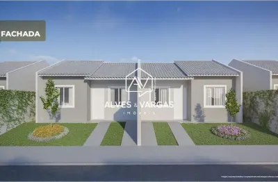 Casa em condomínio fechado com 2 quartos à venda na rua martins follador, 150, campo largo da roseira, são josé dos pinhais por r$ 314.069