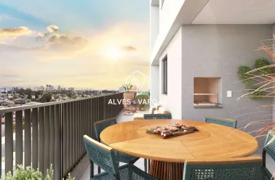 Apartamento com 2 quartos à venda na avenida winston churchill, 691, capão raso, curitiba por r$ 565.000