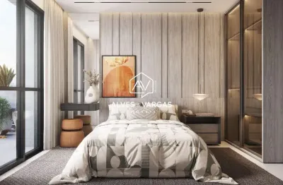 Apartamento com 2 quartos à venda na avenida winston churchill, 691, capão raso, curitiba por r$ 576.000