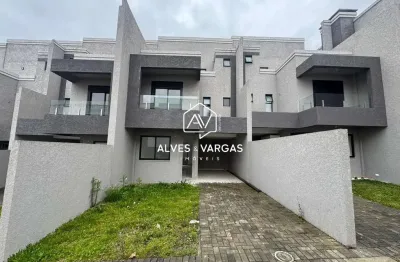 Casa em condomínio fechado com 3 quartos à venda na rua alberto heyn, 254, uberaba, curitiba por r$ 600.000