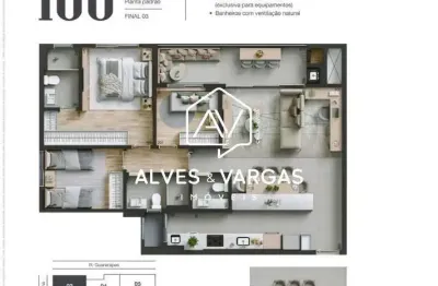 Apartamento com 3 quartos à venda na rua professor sebastião paraná, 86, vila izabel, curitiba por r$ 1.700.000