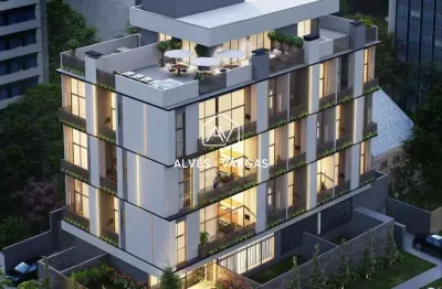 Apartamento com 1 quarto à venda na rua valdivia, 345, hugo lange, curitiba por r$ 617.434