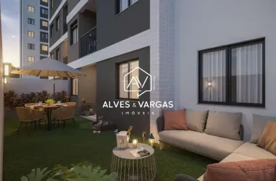 Apartamento com 2 quartos à venda na rua affife mansur, 688, novo mundo, curitiba por r$ 460.000