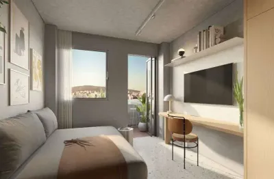 Kitnet / Stúdio à venda na Rua Gonçalves Dias, Menino Deus, Porto Alegre