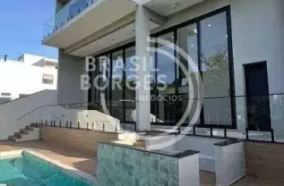 Casa de condomínio com 3 suítes, 303m² - alphaville nova esplanada 4