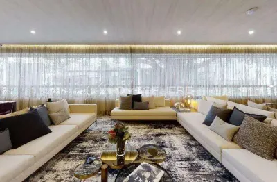 San paolo alto de pinheiros rua vupabussu, 210 x rua natingui. apartamento à venda pinheiros, 4 quartos, sendo 4 suítes, 342 m², andar alto, 3 vagas e lazer completo. entrega dezembro de 2025.