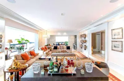 Chateau de chevergny rua inajaroba, 197 - vila nova conceição. apartamento à venda com 388 m², 4 quartos sendo 3 suítes, 5vagas e lazer no cond ed chateau de chevergny