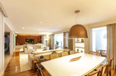 Edificio Maison Jacqueline Vila Nova Conceição Rua Cel Artur de Paula Ferreira, 162. Apartamento à venda com 311 m², 4 quartos sendo 4 suítes, 4 vagas e lazer no Zabo Maison Jacqueline