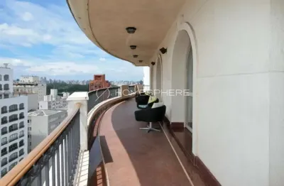 Edificio paco do prado - jd paulista al. joaquim eugenio de lima, 1600. apartamento à venda com 587 m², 4 quartos sendo 4 suítes, 8 vagas e lazer em prédio neoclássico nos jardins