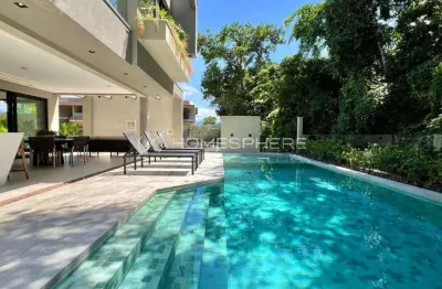 Casa em riviera de são lourenço módulo 11 na riviera, bertioga. casa à venda, 415 m², 6 suítes, mobiliada e decorada, piscina, área gourmet e 4 vagas. riviera, bertioga - sp