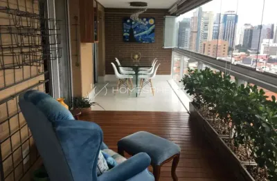 Apartamento com 152 m², mobiliado,2 quartos sendo 2 suítes e um escritório. para alugar no bairro vila olímpia.